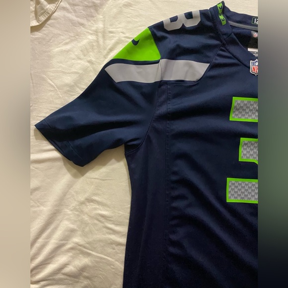 Seattle Seahawks Jersey Nike On Field Mens XL Blue #3 Russell Wilson NFL - Picture 3 of 9